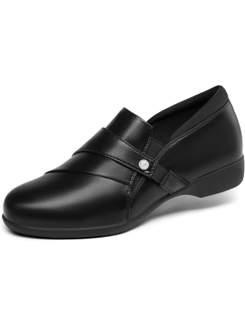 Dream Pairs Women's Black Comfortable Arch Support Casual Dressy Loafers